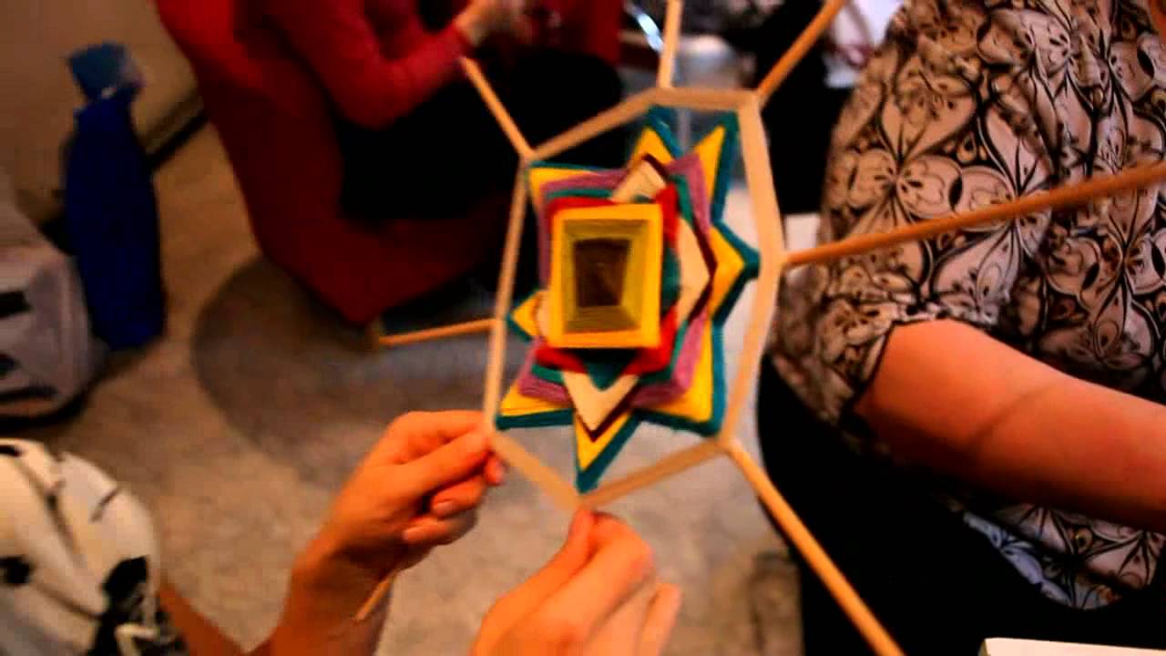 Индейские мандалы Ojos de Dios.mp4