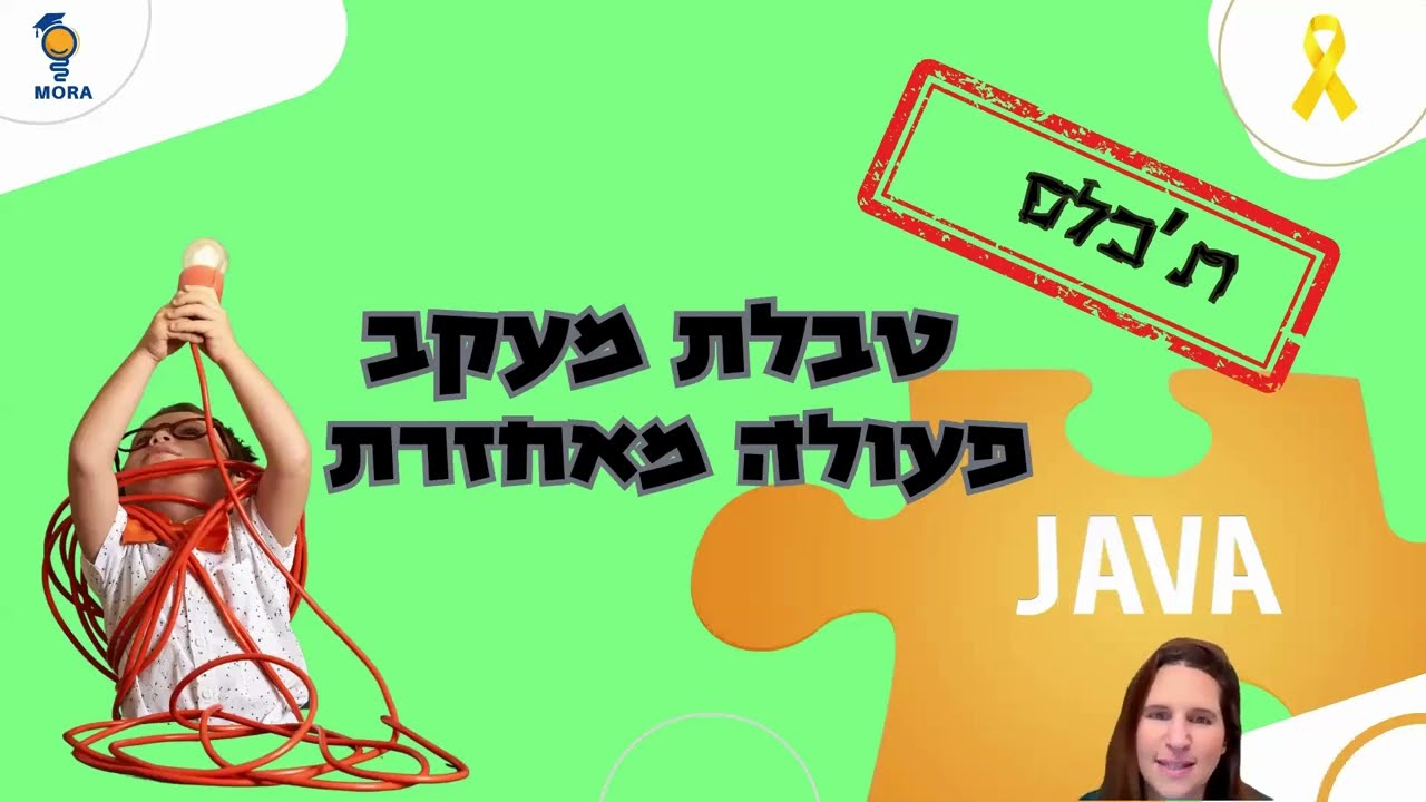 JAVA טבלת מעקב על פעולות