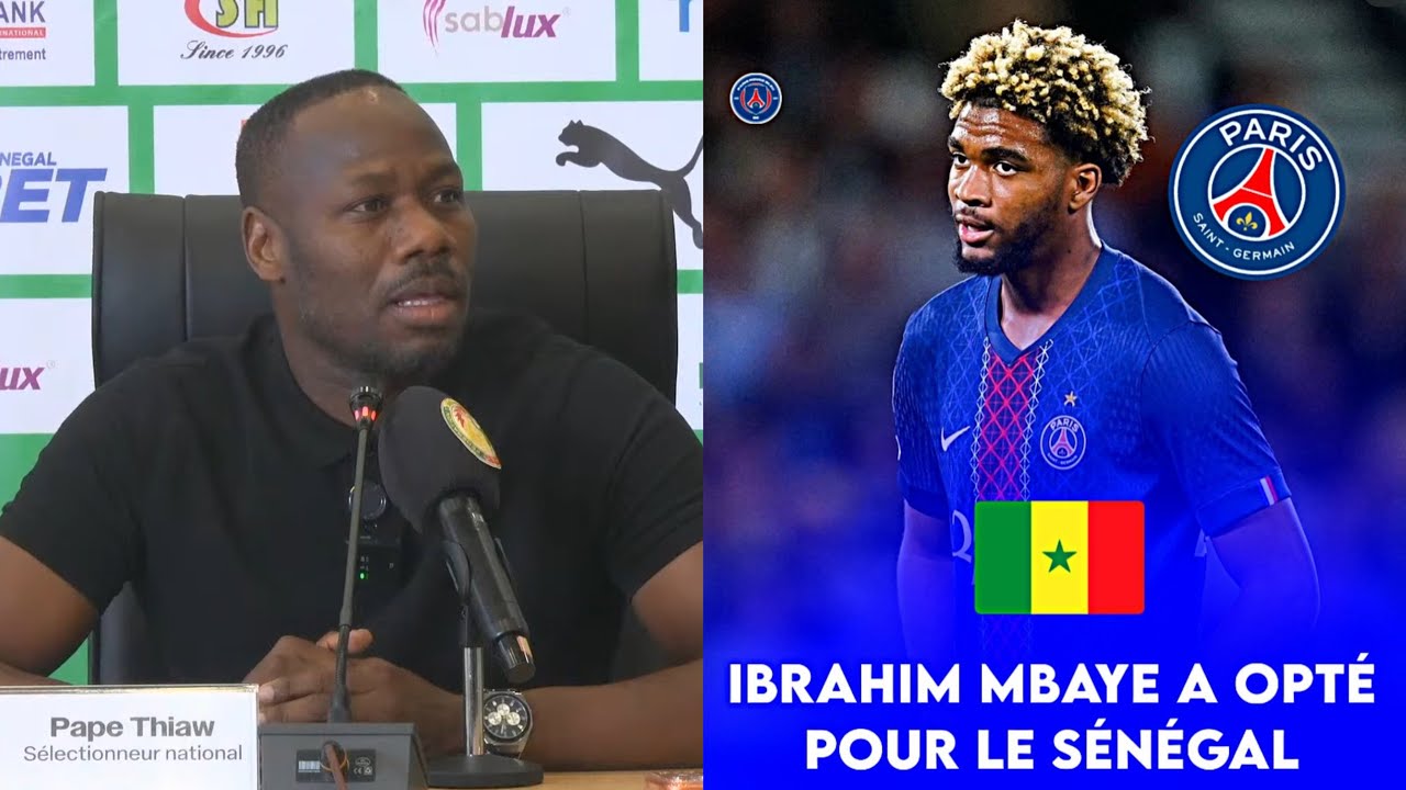 Pape Thiaw dévoile comment il a décroché Ibrahima Mbaye du PSG: 