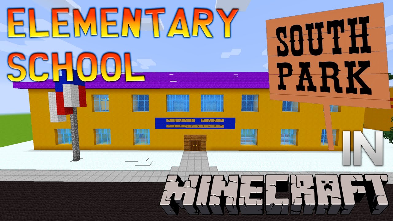 Minecraft South Park: Elementary School Tour