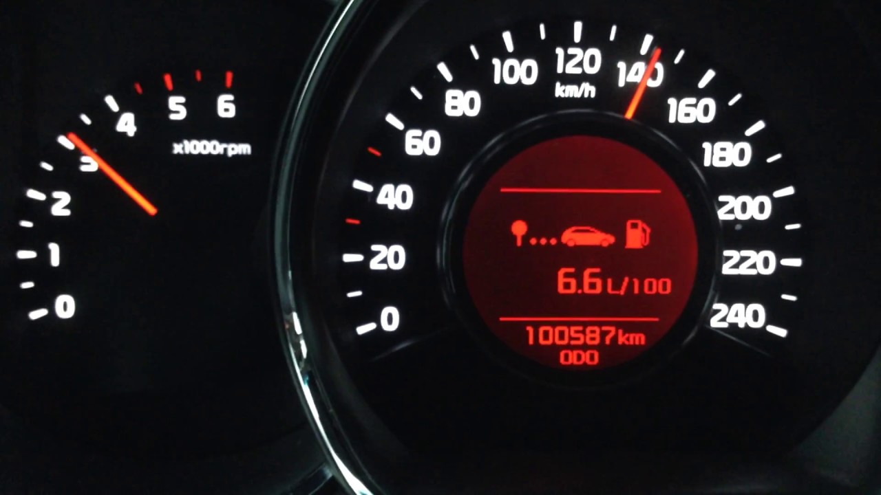 Динамика разгона Kia Ceed SW 1.6 crdi 80 - 150 км/ч