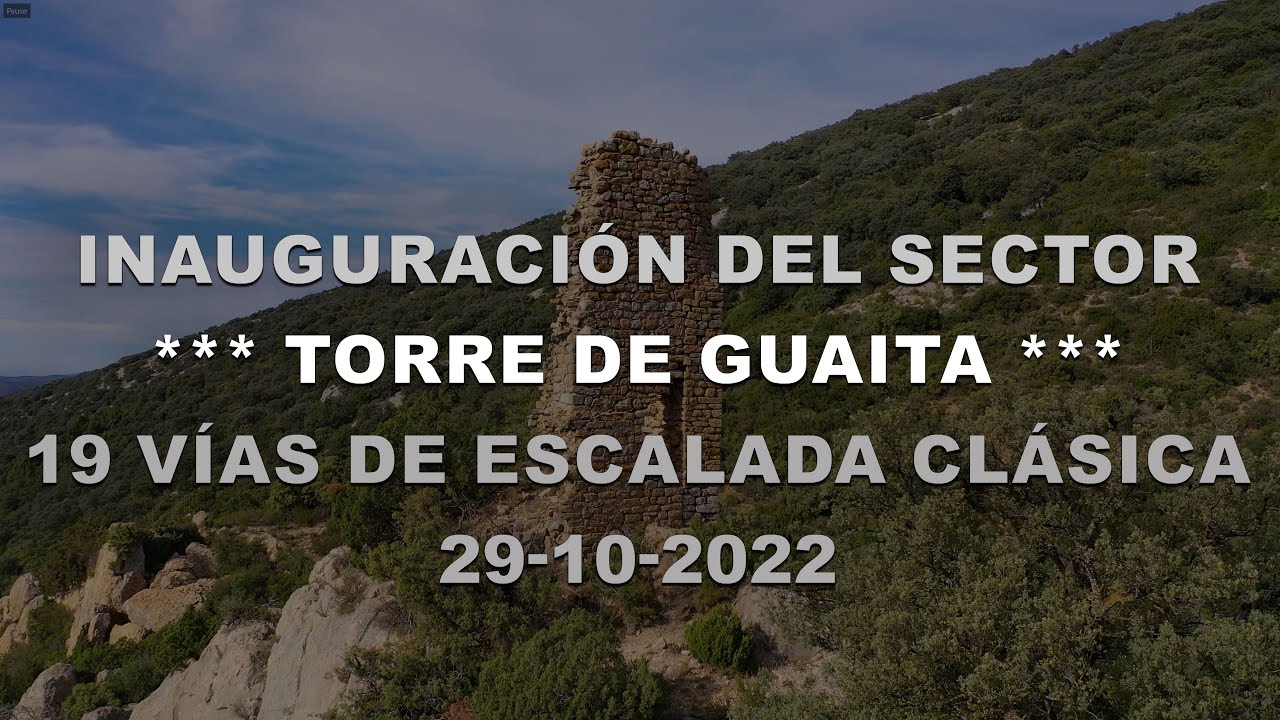 Escalada en Cataluña - JOM Big Wall inaugura un nuevo sector Torre de Guaita - 29/10/2022