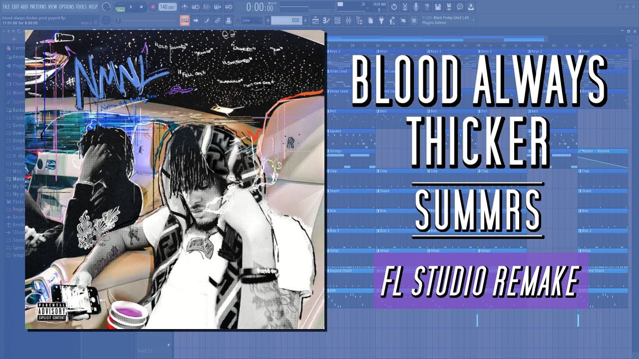 How Summrs - Blood Always Thicker Was Made in 5 Minutes {FL STUDIO BREAKDOWN}