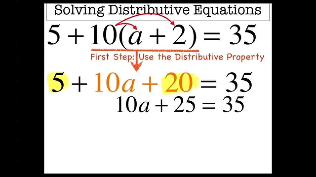 Multi-Step Equations with Parenthesis and Stuff