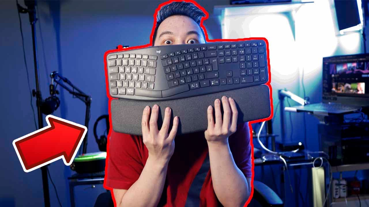 The most Comfortable keyboard in 2022 Logitech ERGO k860