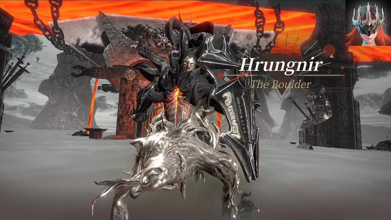 Blood of God X - Hrungnir The Boulder Boss Battle