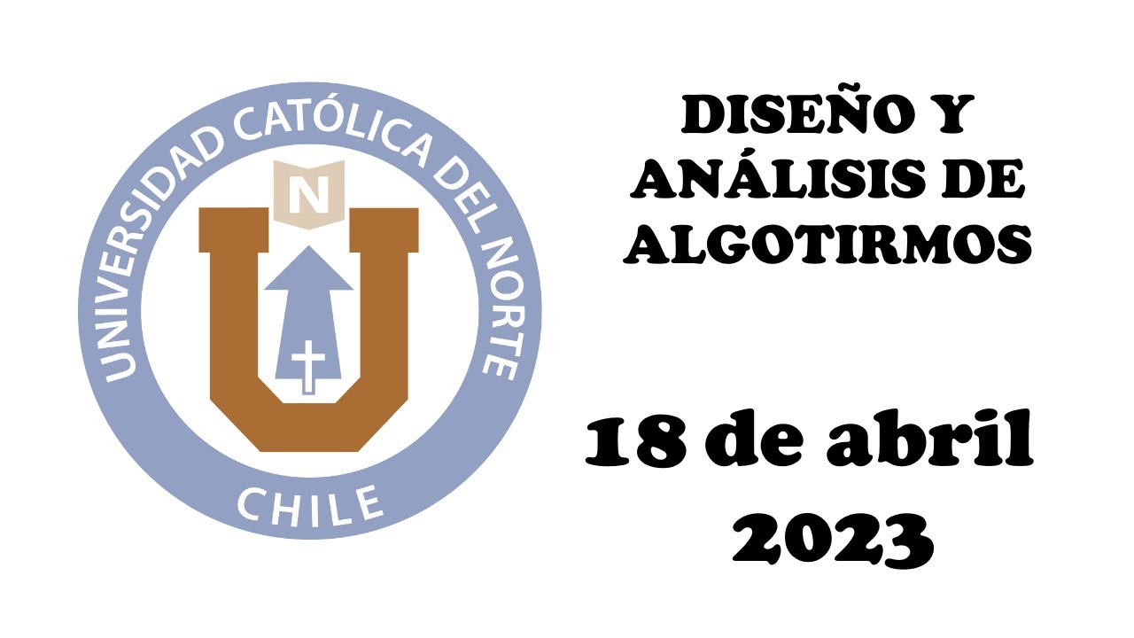 Reunión 18/4 Diseño y Análisis de Algoritmos 2023-1