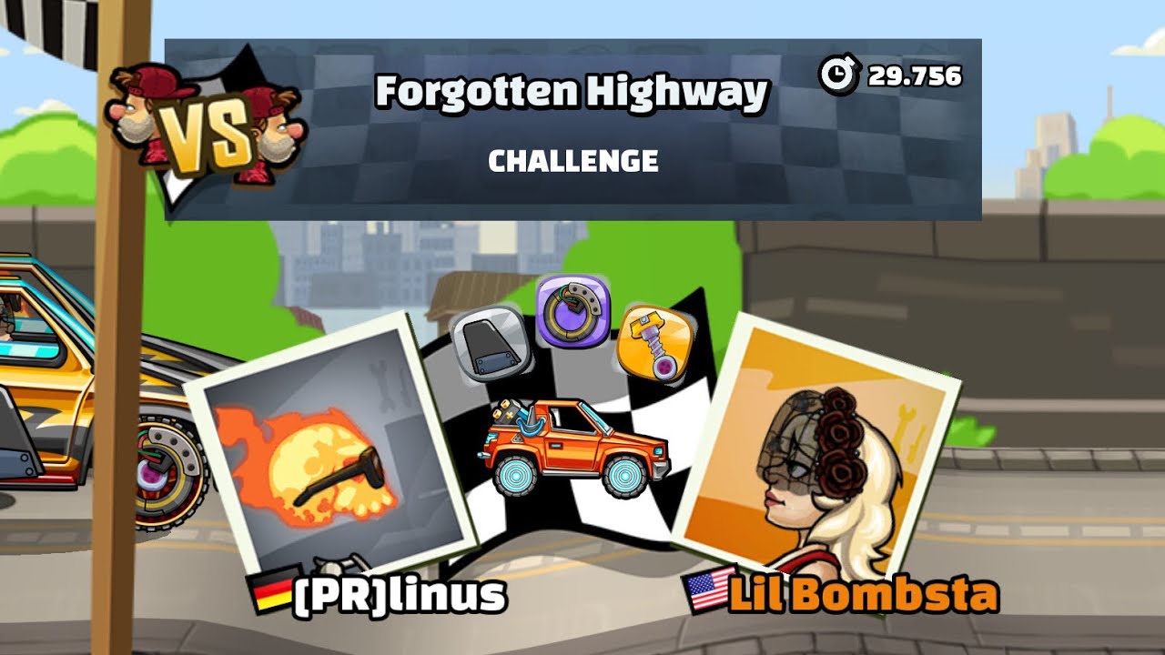 ⭐️ FRIENDLY CHALLENGES #1 - Hill Climb Racing 2