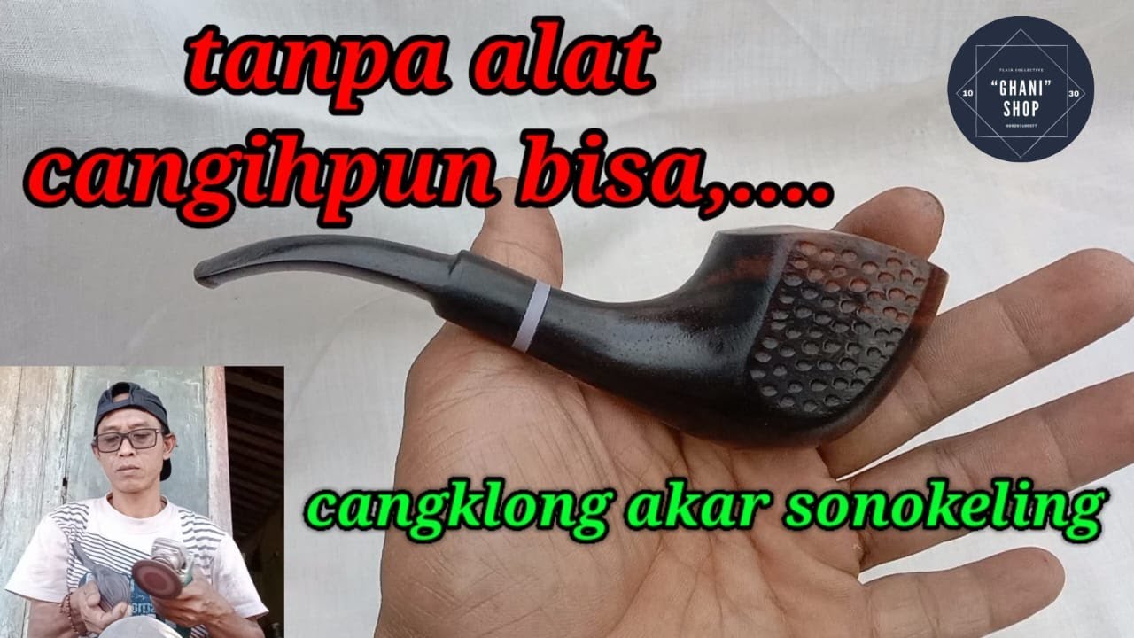 cara membuat kerajinan dengan akar kayu sonokeling#kayu #kerajinan #kerajinankayu