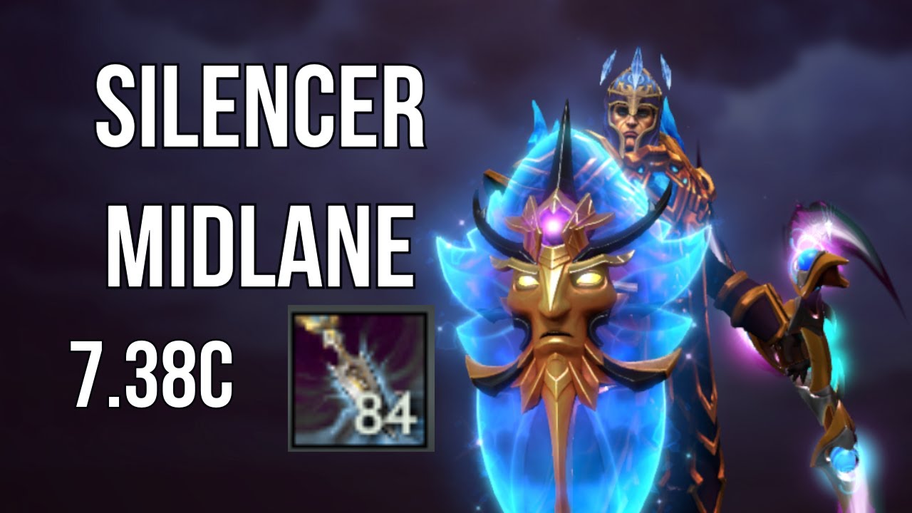 EASY Silencer Build & Gameplay Guide for RANKED in Dota 2 (Patch 7.38c) | Win MMR Games Fast!