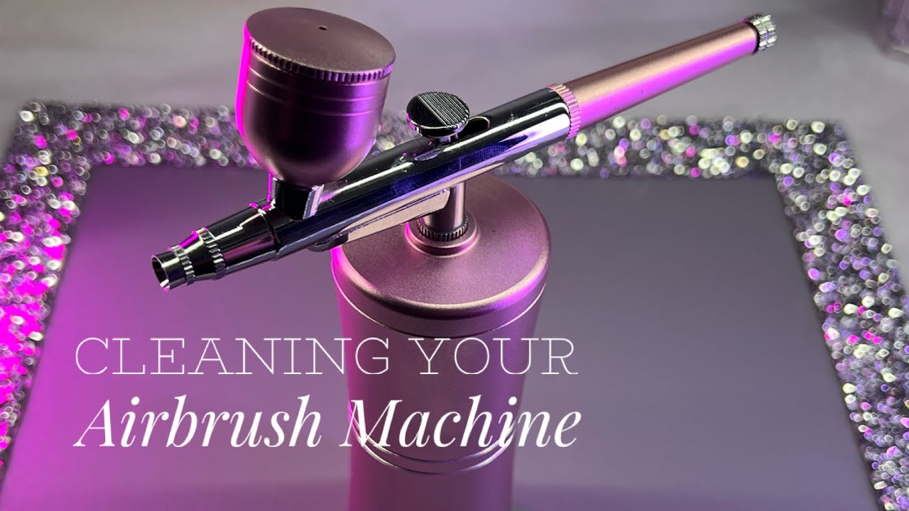 How to clean your Airbrush Machine