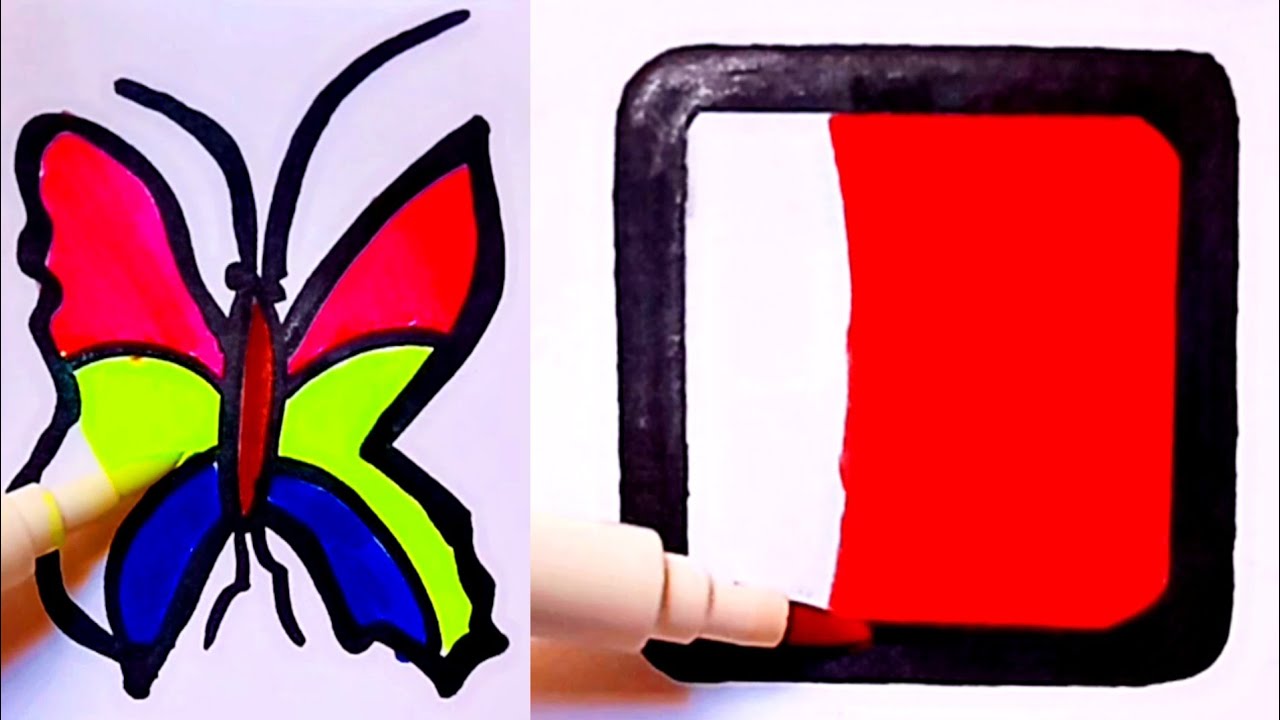 Oddly satisfying coloring compilation part #16