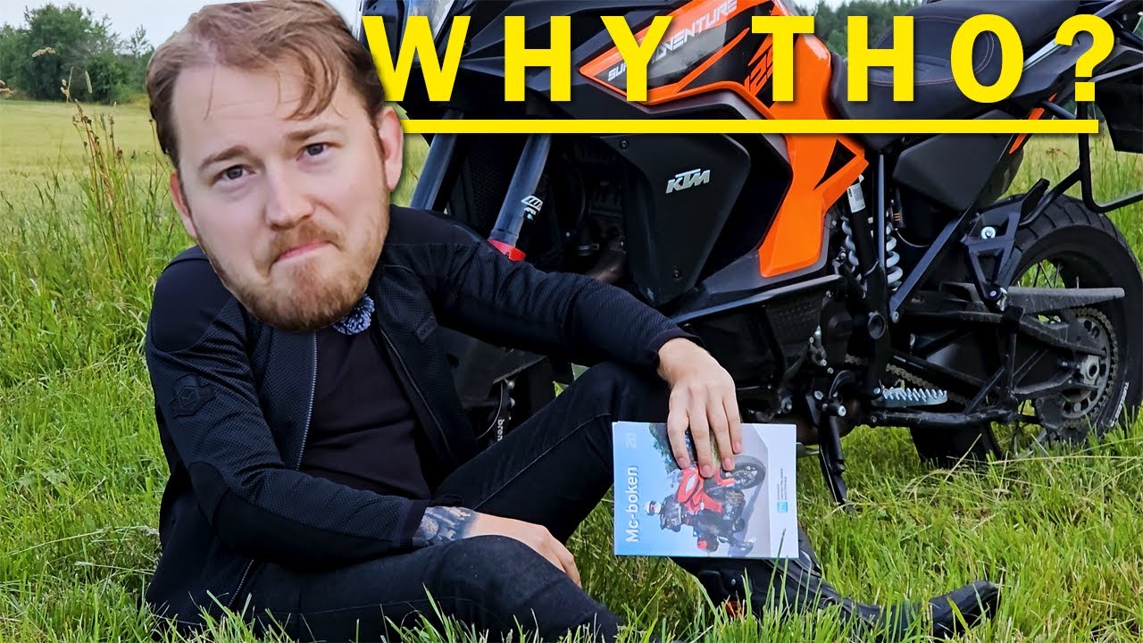 Why it's so HARD to get a motorcycle license in Sweden!