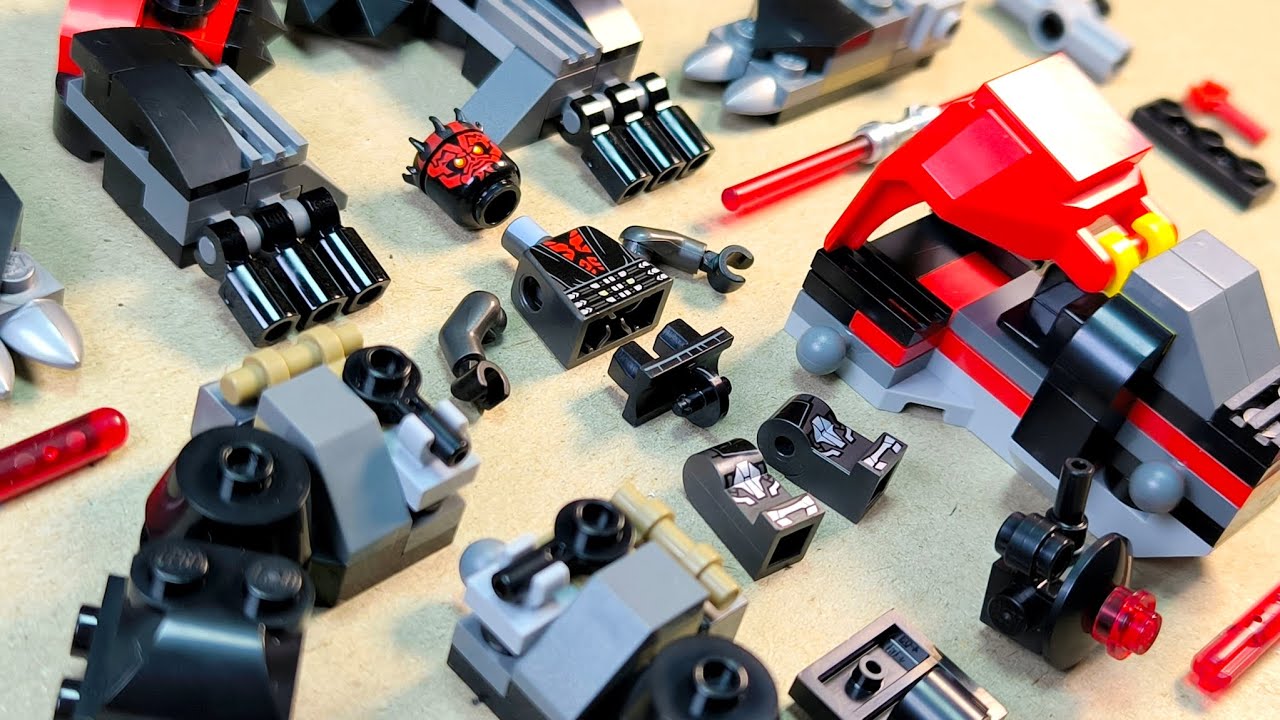 lego star wars | darth maul mech | minifigures lego official 