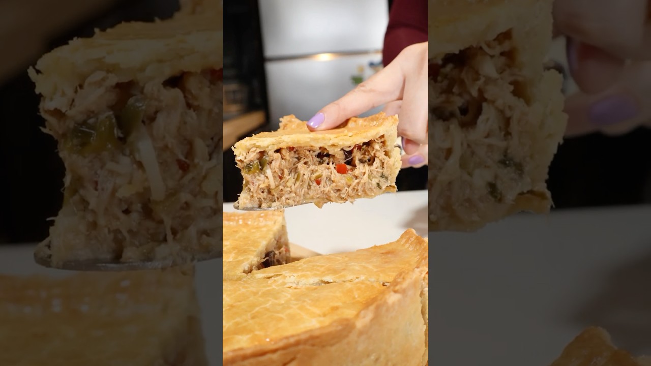 POLVOROSA de POLLO express 🥧 | La m&aacute;s JUGOSA & CROCANTE | Receta Venezolana | Ahora soy cocinera