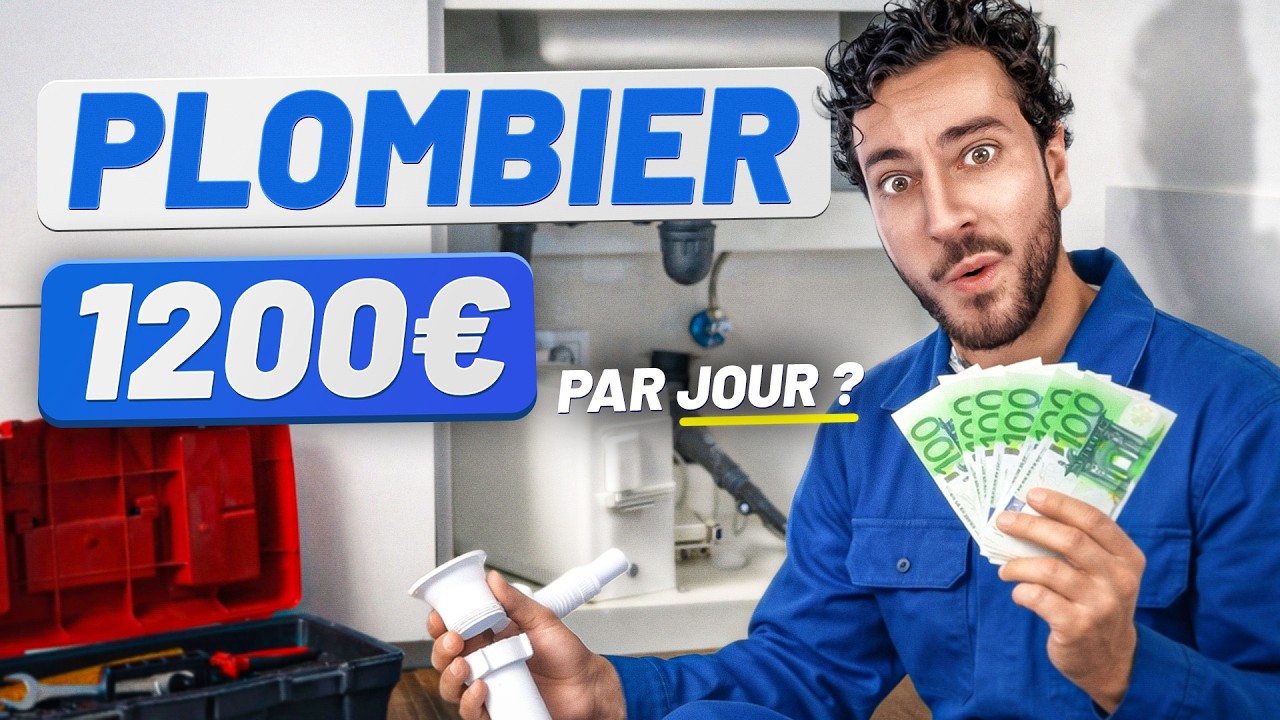 Devenir PLOMBIER en 2026 : Combien ça GAGNE VRAIMENT ? (Guide complet)