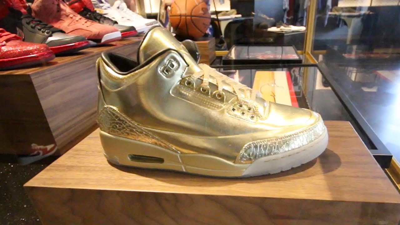EXCLUSIVE SNEAKERS AT TROPHY ROOM STORE!!!