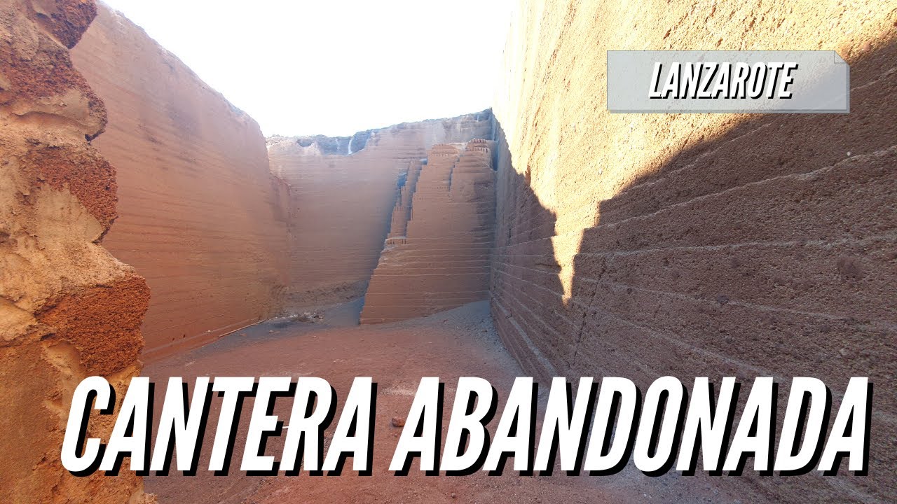 Visitando una CANTERA abandonada || LANZAROTE I