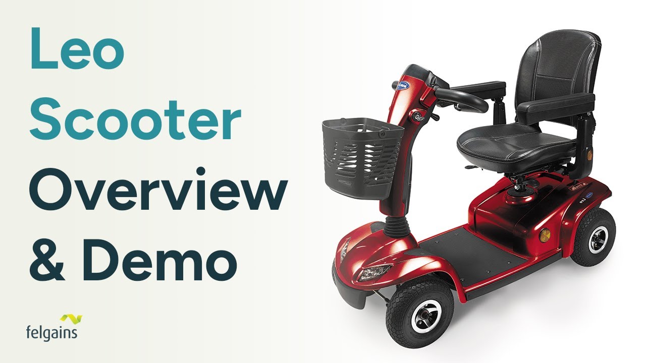 Invacare Leo 4mph Mobility Scooter - Overview & Demonstration