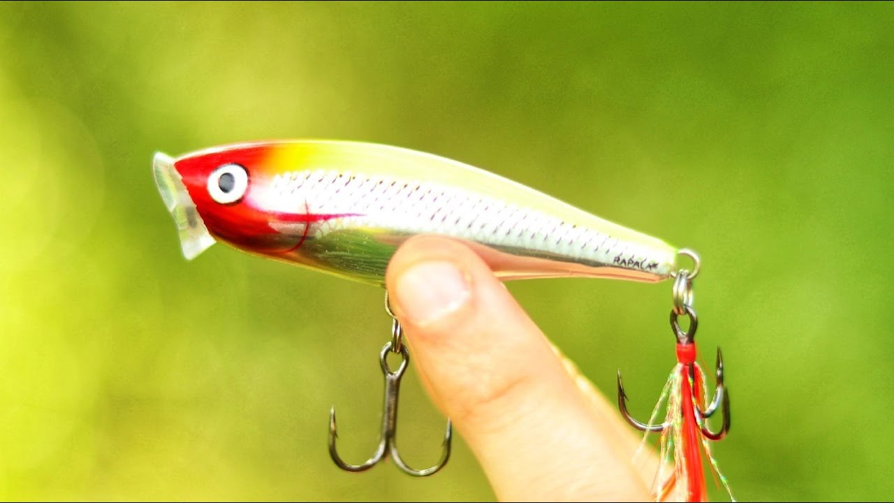 Всё о Rapala Skitter Pop! Разбираем уловистый ПОППЕР на хищника (ЩУКУ, ОКУНЯ, ЖЕРЕХА)