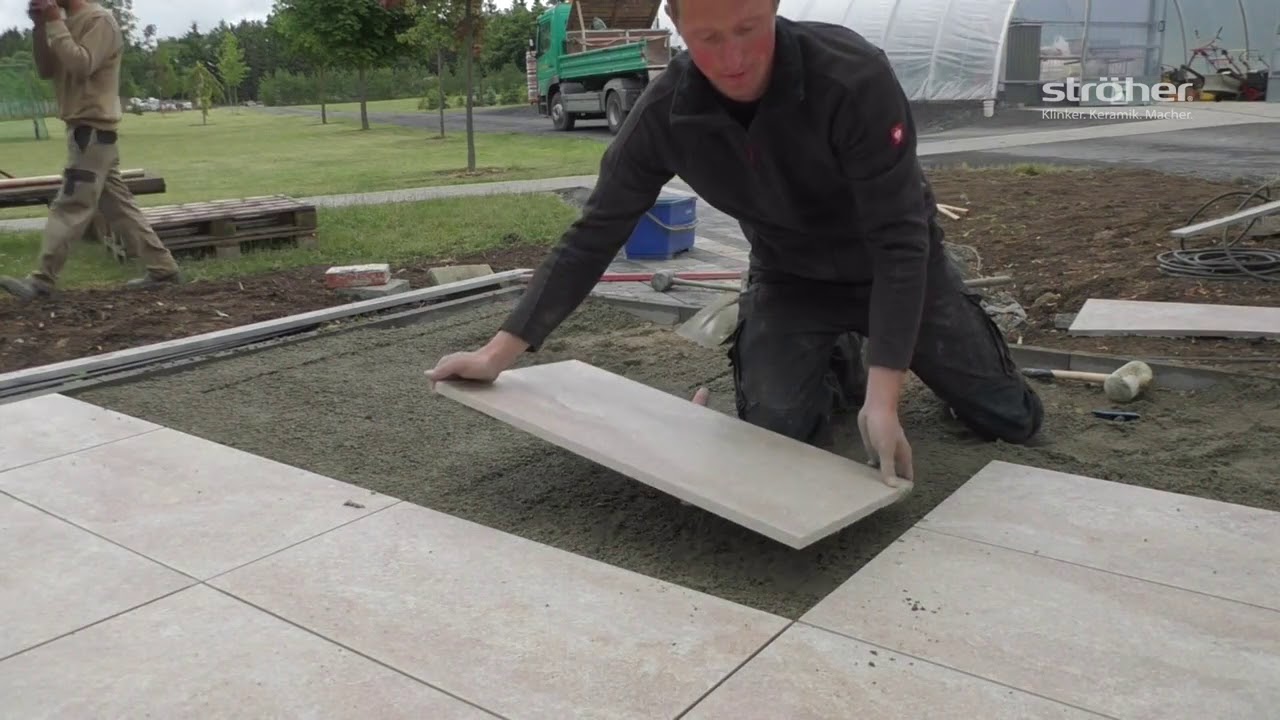 Укладка клинкерной плитки для террас. От подготовки до затирки