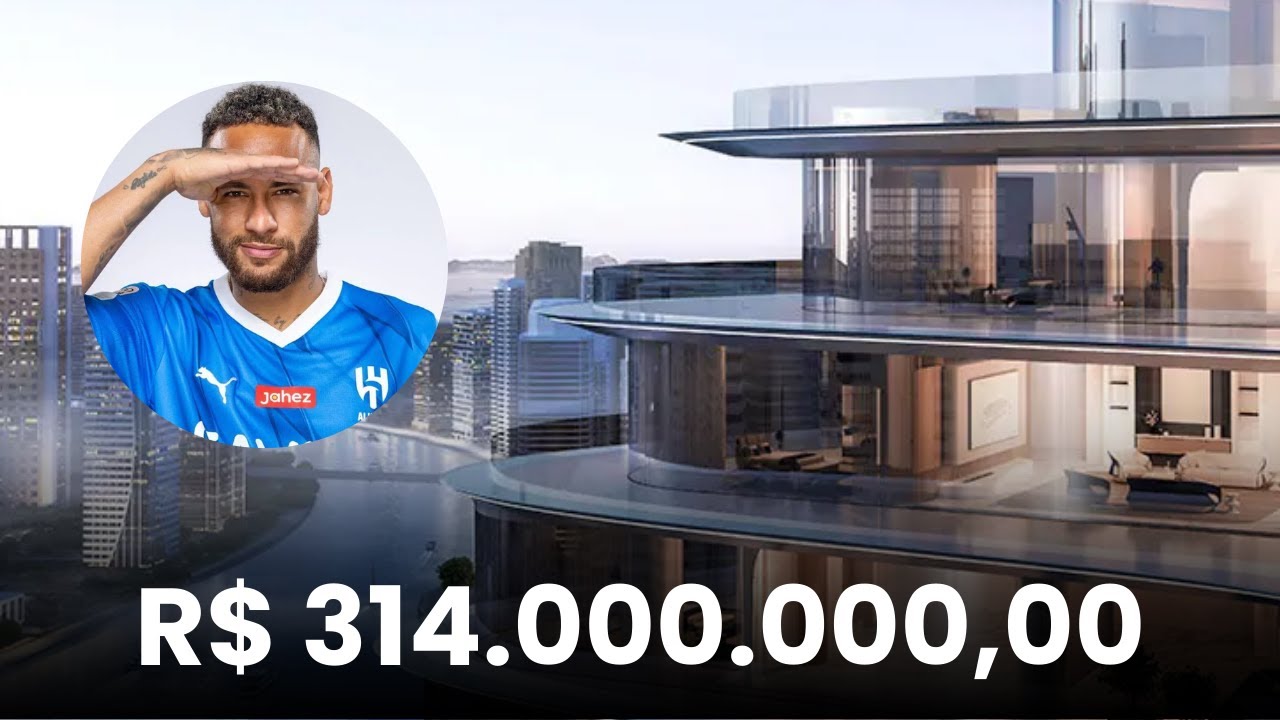 A Nova Cobertura MILION&Aacute;RIA de Neymar em Dubai