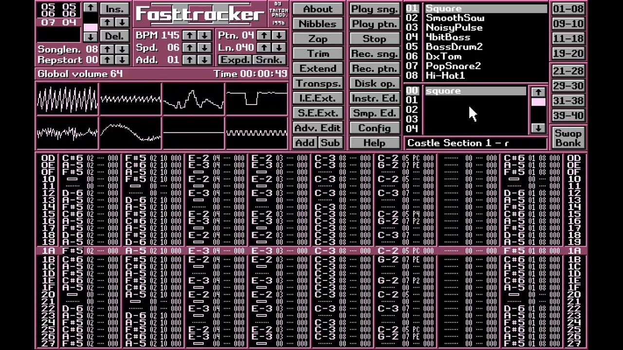 Castle Section 1 (Operation World) — Enki 