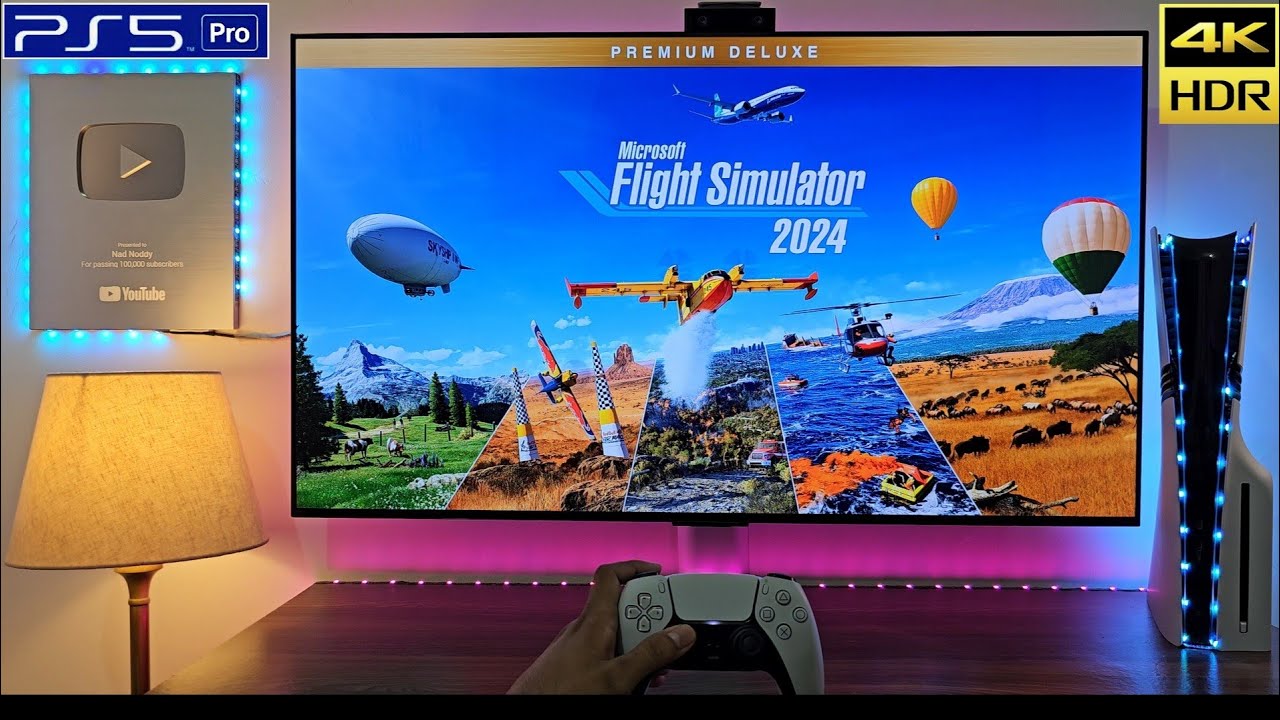 Microsoft Flight Simulator 2024 on PlayStation 5 😍 | PS5 PRO 4K HDR 60FPS Gameplay