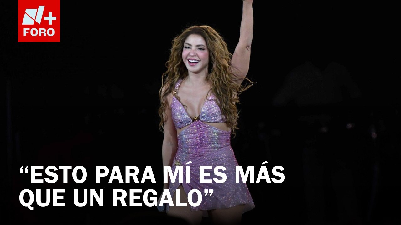 Emotivo mensaje de Shakira a México tras llenar el Zócalo este 1 de marzo