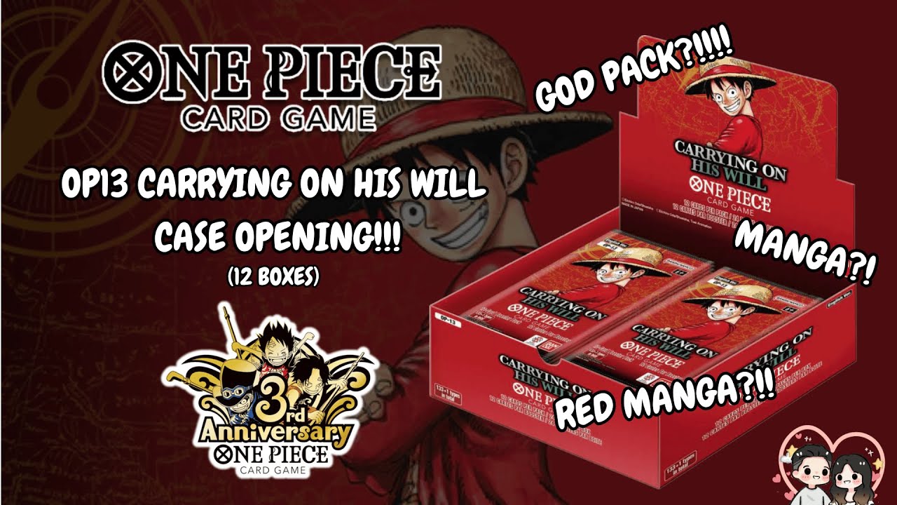 OP13 Case Opening - Manga? God Pack?? Let's find Out!