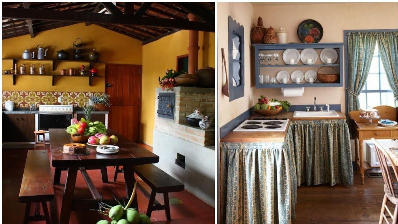 TOP COZINHAS COM DECORAÇÕES RÚSTICAS| PARA VOCÊ SE INSPIRAR!