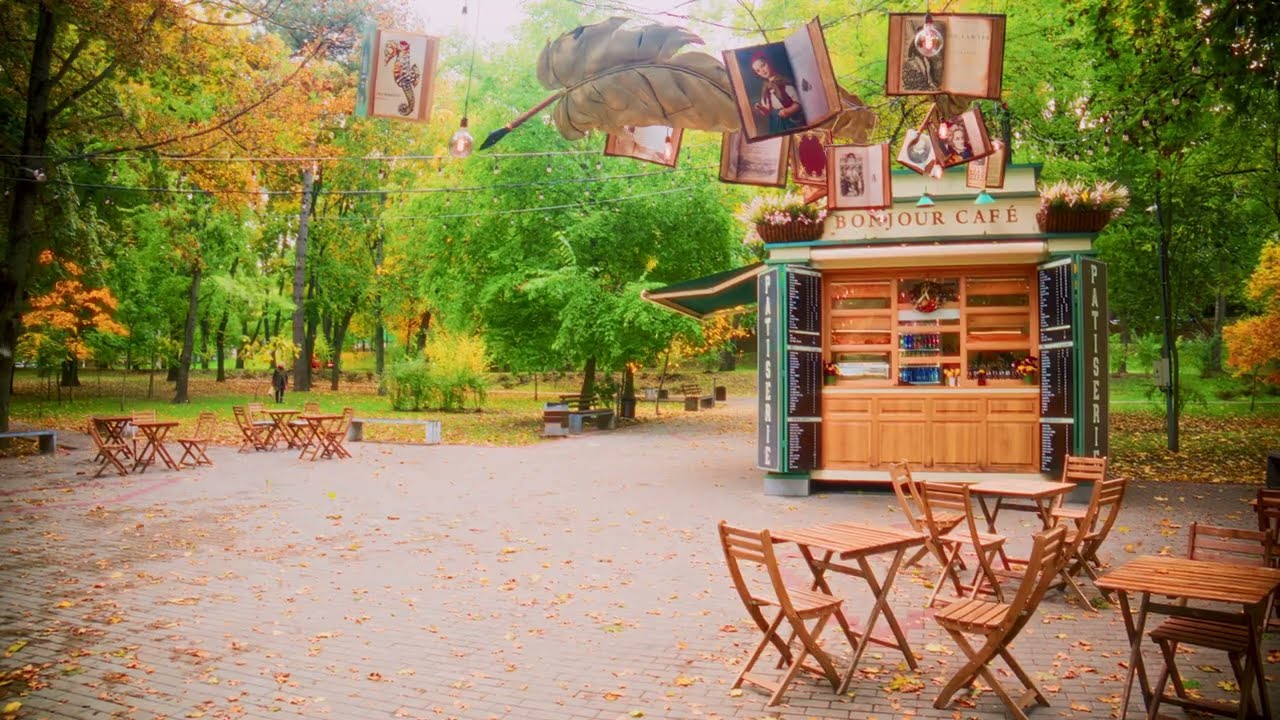 Alunelul Park in Chisinau, Moldova