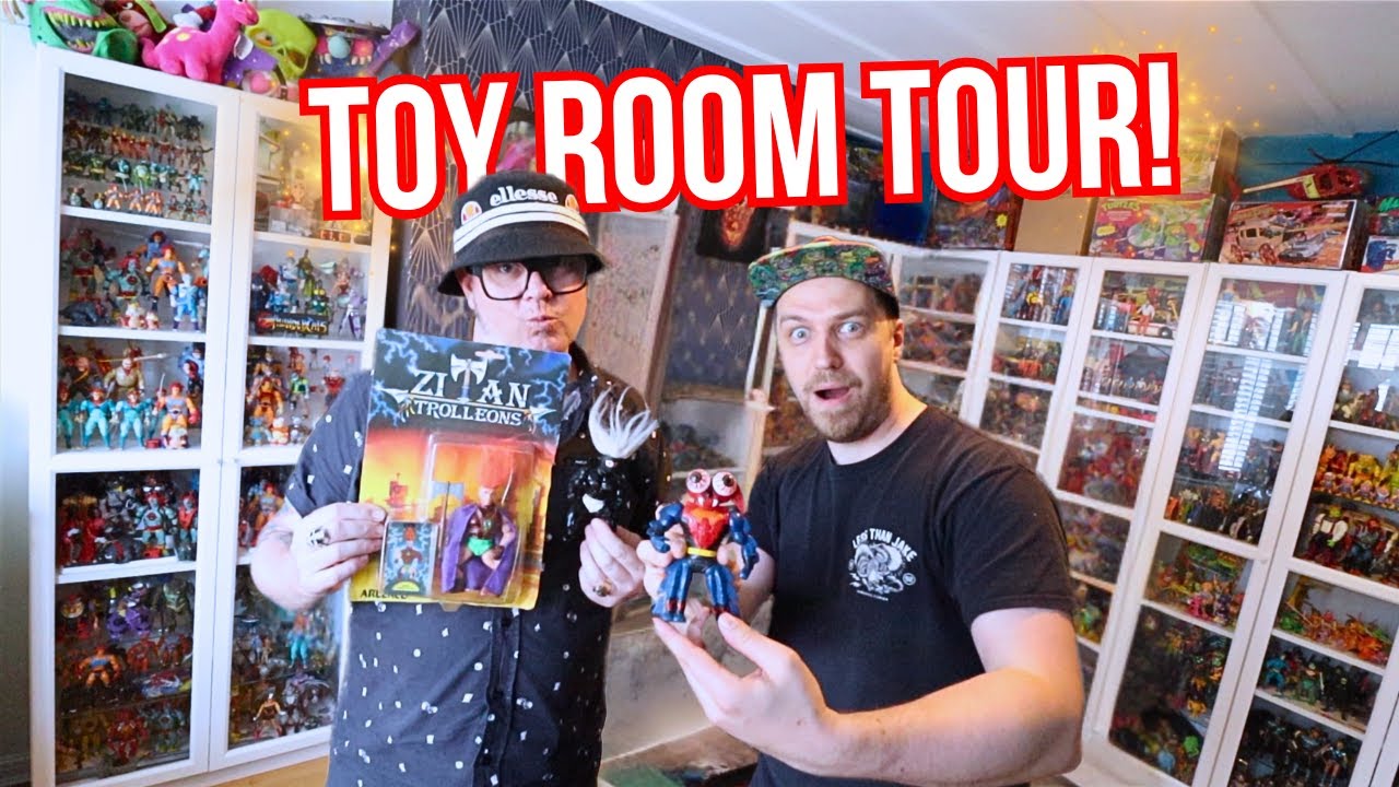 The RAREST TOY I've ever seen! In this Toy Room Tour - Behind The Collector.