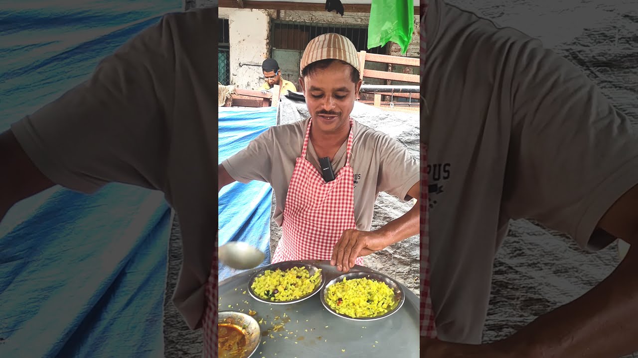 Talib Bhai Pohewale Nagpur #talibbhai #shayri #poha #tarripoha #pohanagpur #streetfood #short #reel