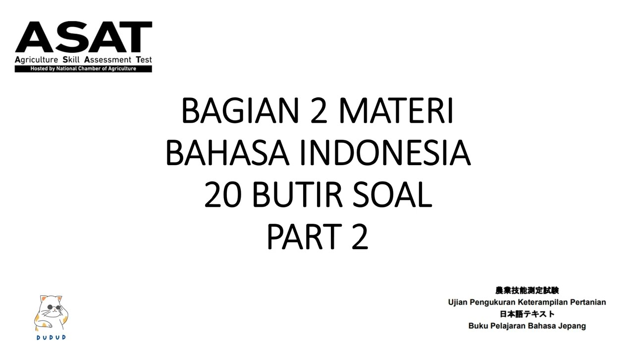 LATIHAN 2 MATERI SSW PETERNAKAN