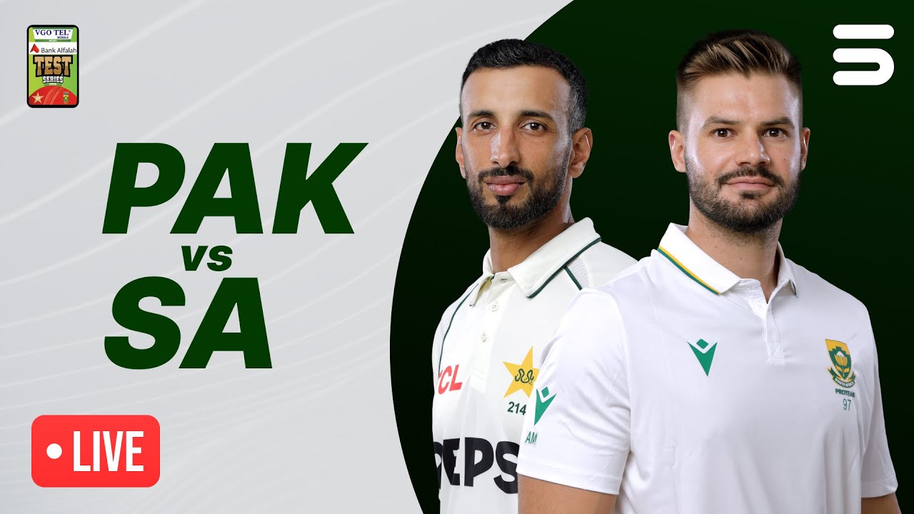 Live | Pakistan vs South Africa Test Series 2025 | 1st Test Day 1 | PCB | M3U1U