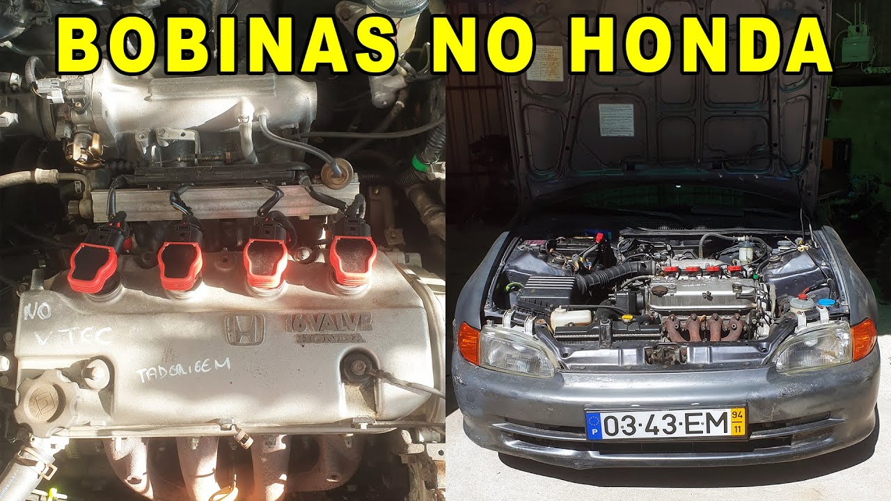 Converti o Honda Civic para BOBINAS INDEPENDENTES 🔥