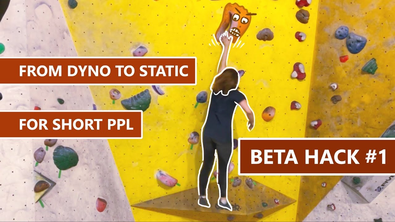 Beta hack #1 Short female climber | Orange 5 @ Boulderhal Sterk