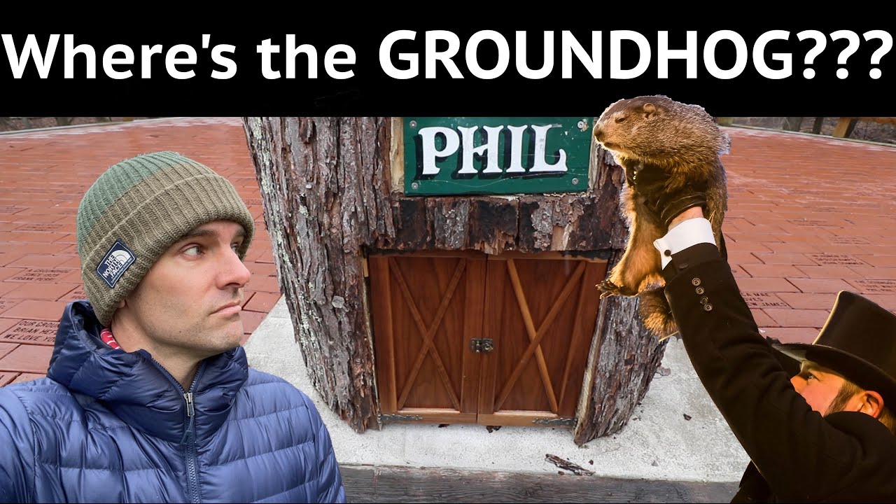 What Does GOBBLERS KNOB Look Like BEFORE Groundhog Day? (Punxsutawney, Pennsylvania)