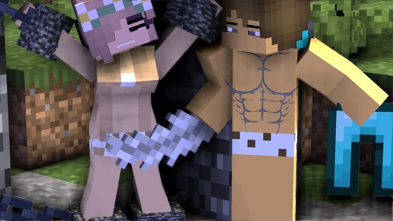 Diamond man is evil man 1 ?- Minecraft Animation Diamond man.