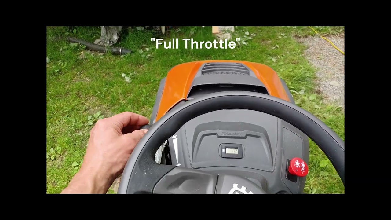 Husqvarna TS148XK Lawn Tractor Purchase and Demo