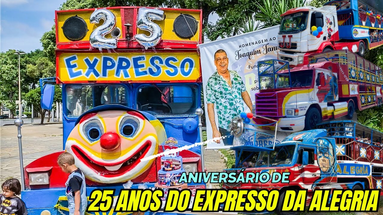 VLOG • ANIVERSÁRIO DE 25 ANOS DO EXPRESSO DA ALEGRIA !! 🎉🎁 // 4K🎥