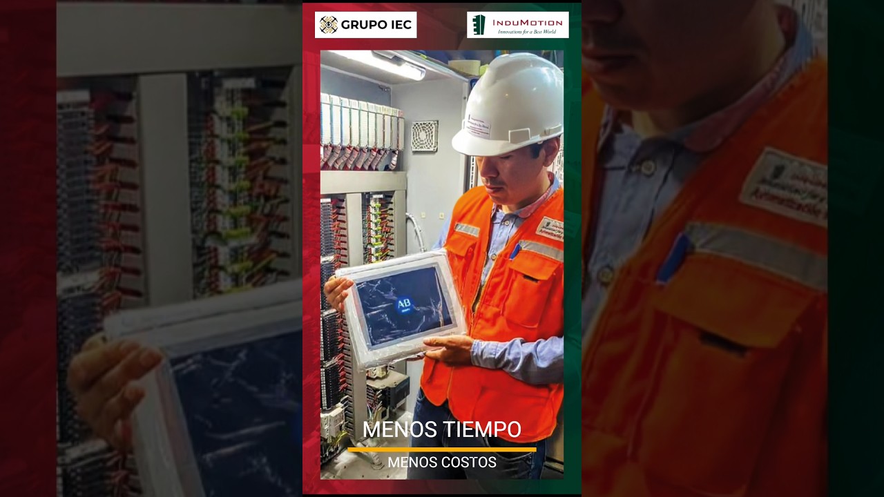 HMI PANEL para mina - InduMotion #hmi  #equiposefectivos #mina #GrupoIEC