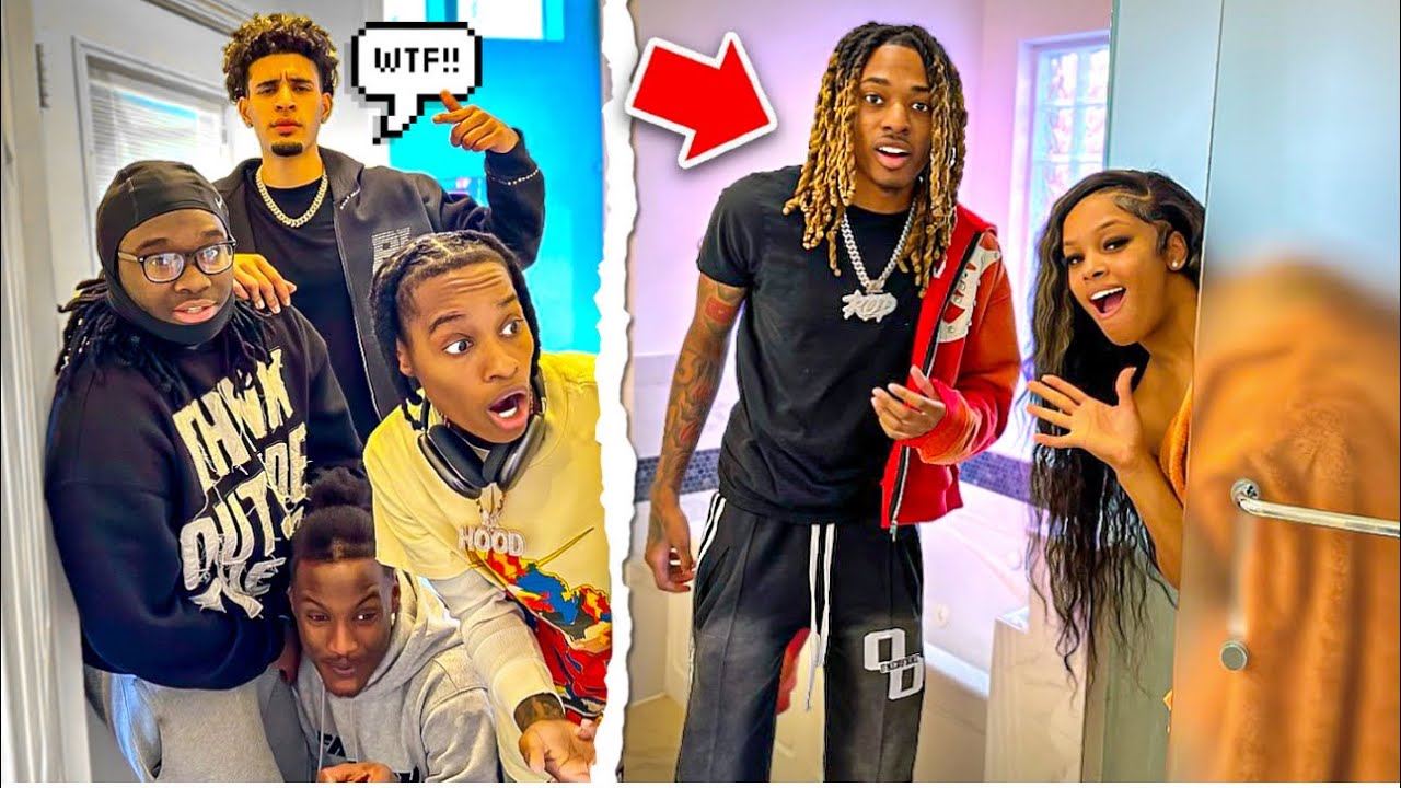 CAUGHT IN SHOWER WITH ROD 🤭🤪 (JORDAN REACTION CRAZY)