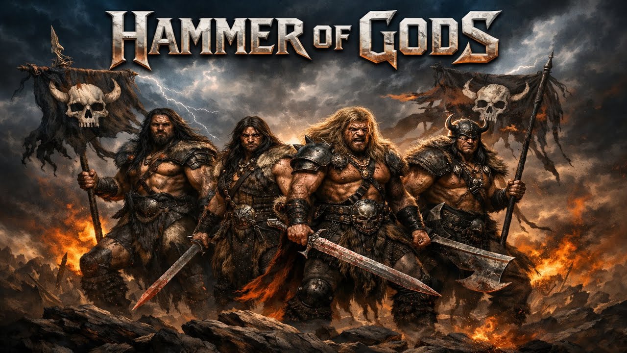 HAMMER OF GODS – Blood of the Cimmerians ( True Metal - Heavy Metal Epic ) 