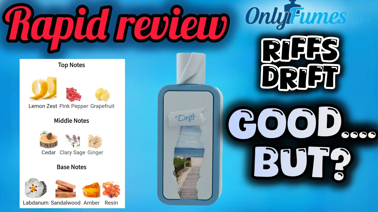 КРАТКИЙ ОБЗОР | Drift By Riffs #riffs #fragrance #scents #smellgood #cologne