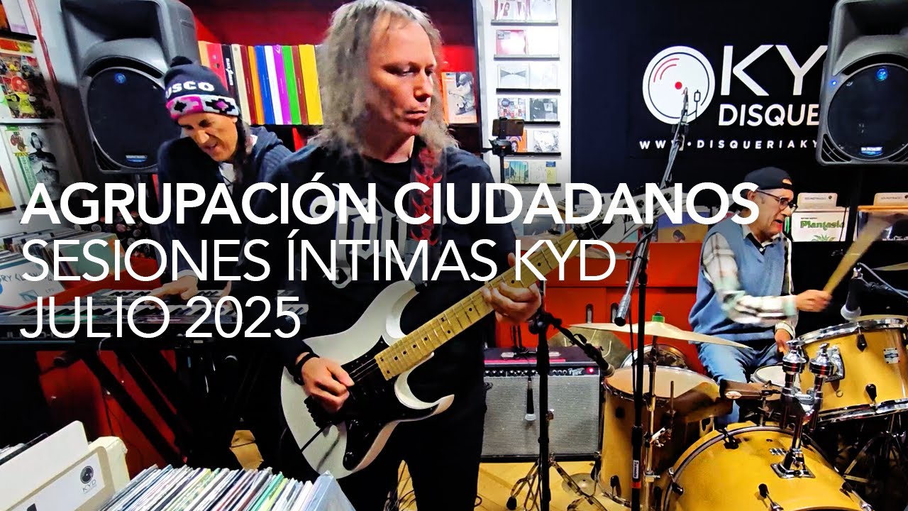 Agrupación Ciudadanos en vivo en Sesiones Íntimas de Disquería KYD