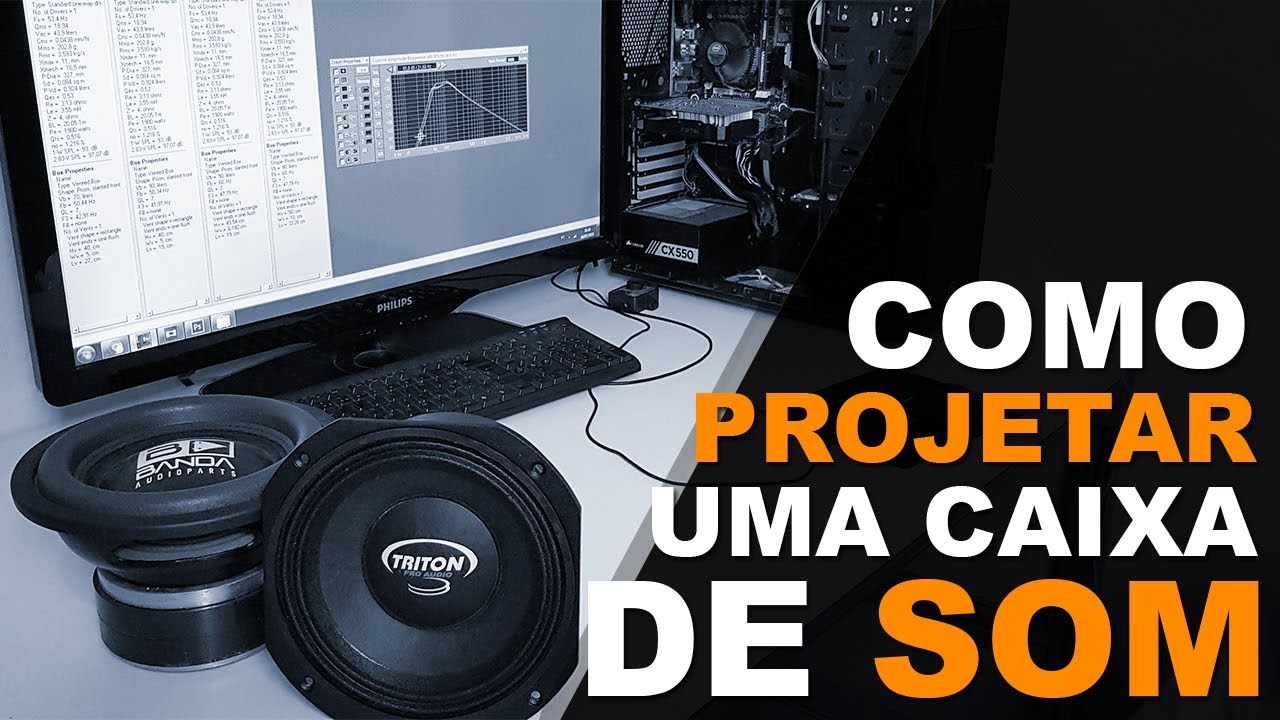 Como PROJETAR uma caixa de SOM | Marcelo Ximenez
