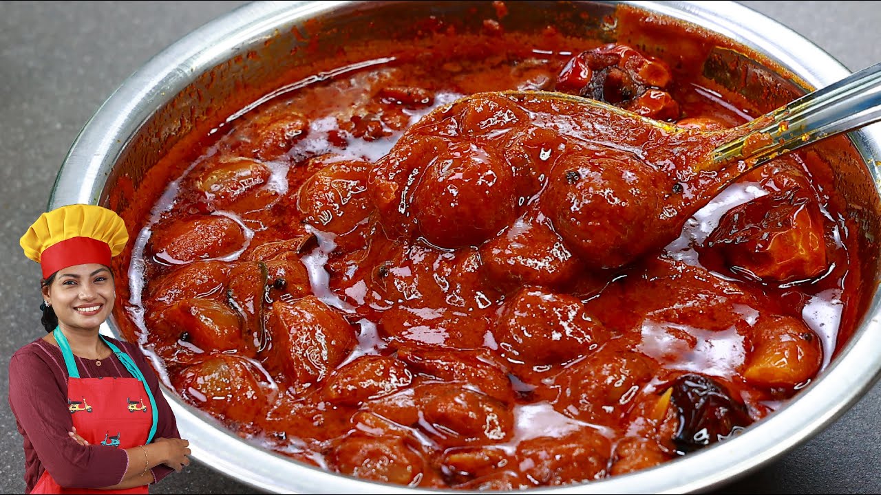 ഈ ഒരൊറ്റ കൂട്ട് മതി ഏത് കിടുക്കാച്ചി തീയലിനും Kerala Style Theeyal Recipe| Varutharacha Ulli Theeyal