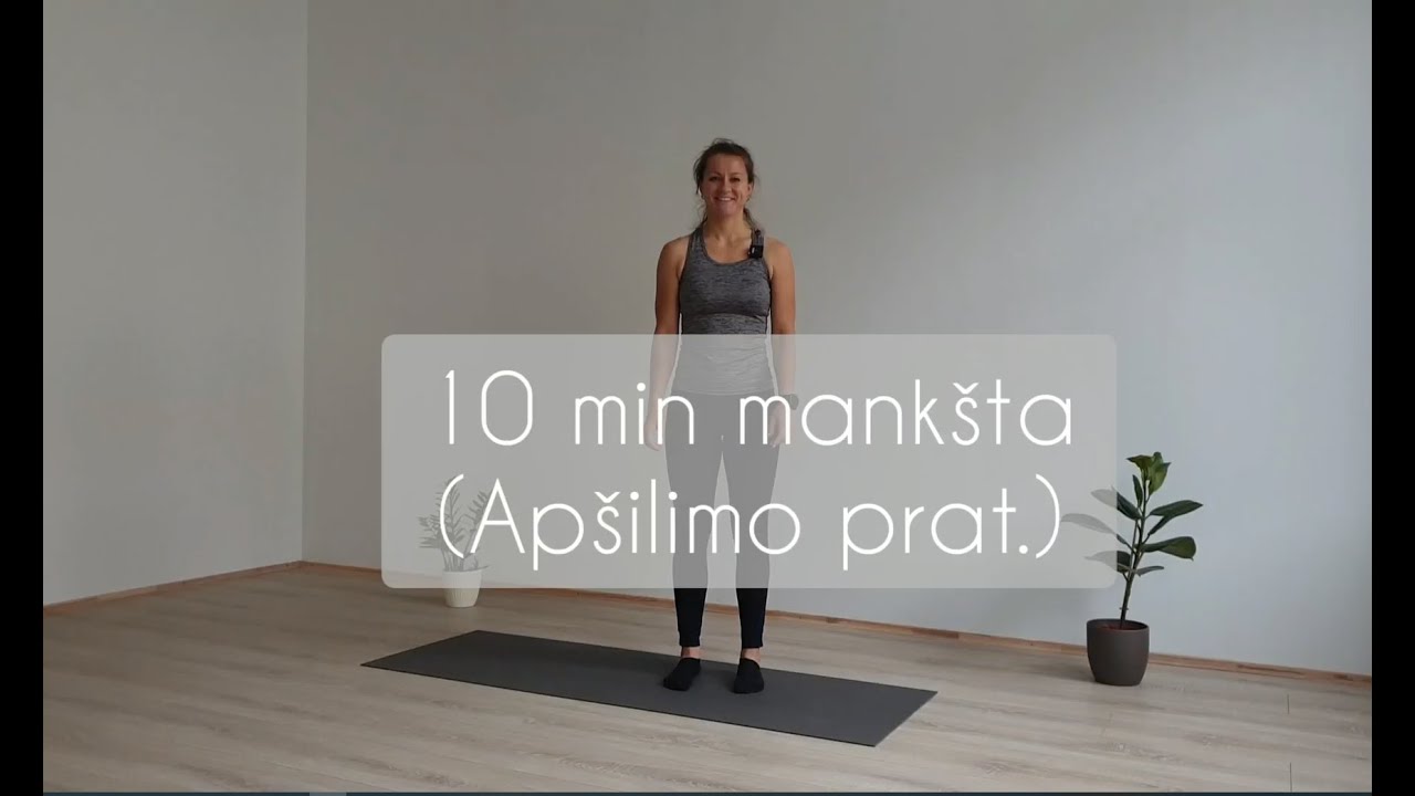Ryto mankšta 10 min | Mobilumo pratimai | Su kineziterapeute